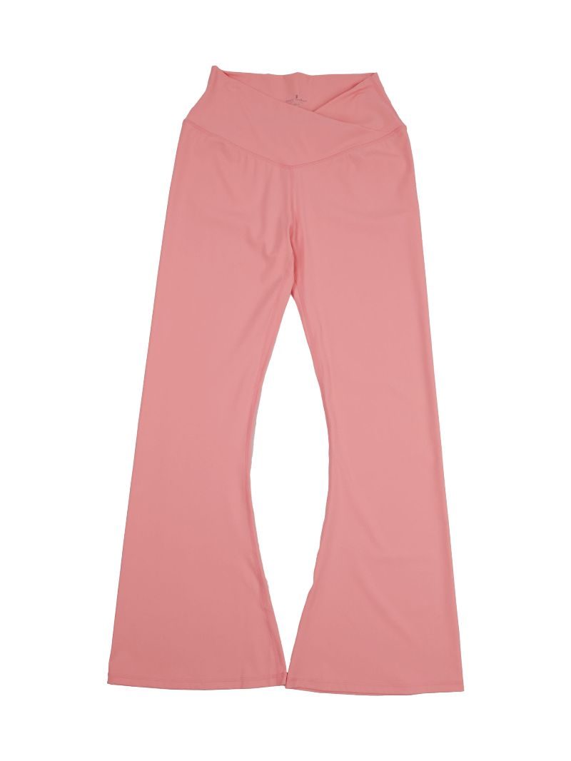 Simply Southern Pink Petal Flare Leggings