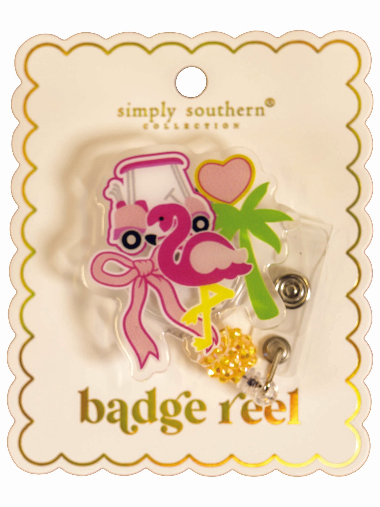 Simply Southern Tropic Badge Reel