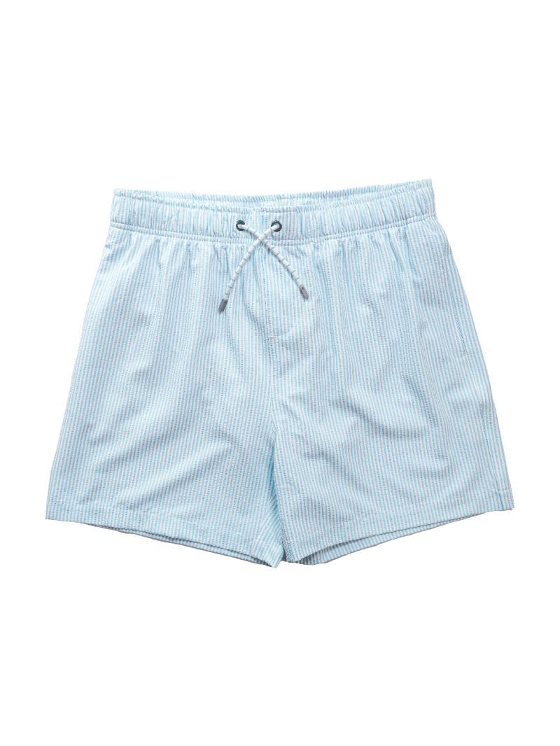 Simply Southern Men's Blue Stripped Shorts