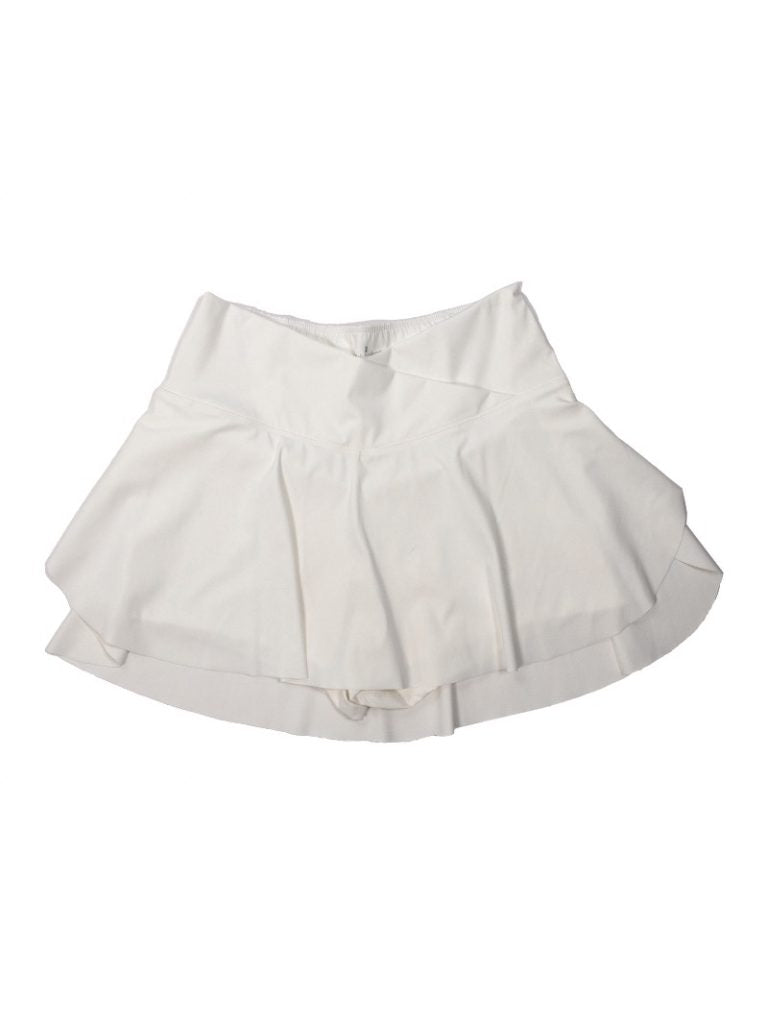 Simply Southern Cross-Over Skort in White