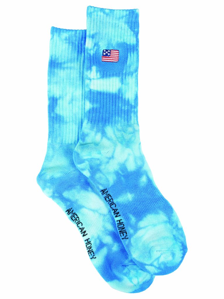 Simply Southern "American Honey" Flag Crew Socks