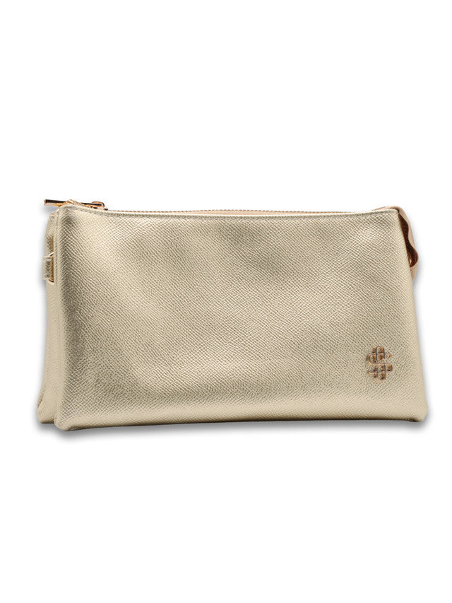 Simply Southern Golden Convertible Crossbody Bag