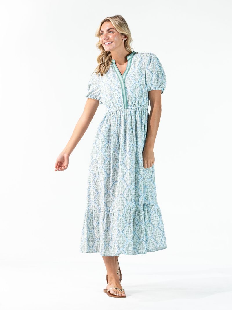 Simply Southern Primrose Mixed Floral Dress