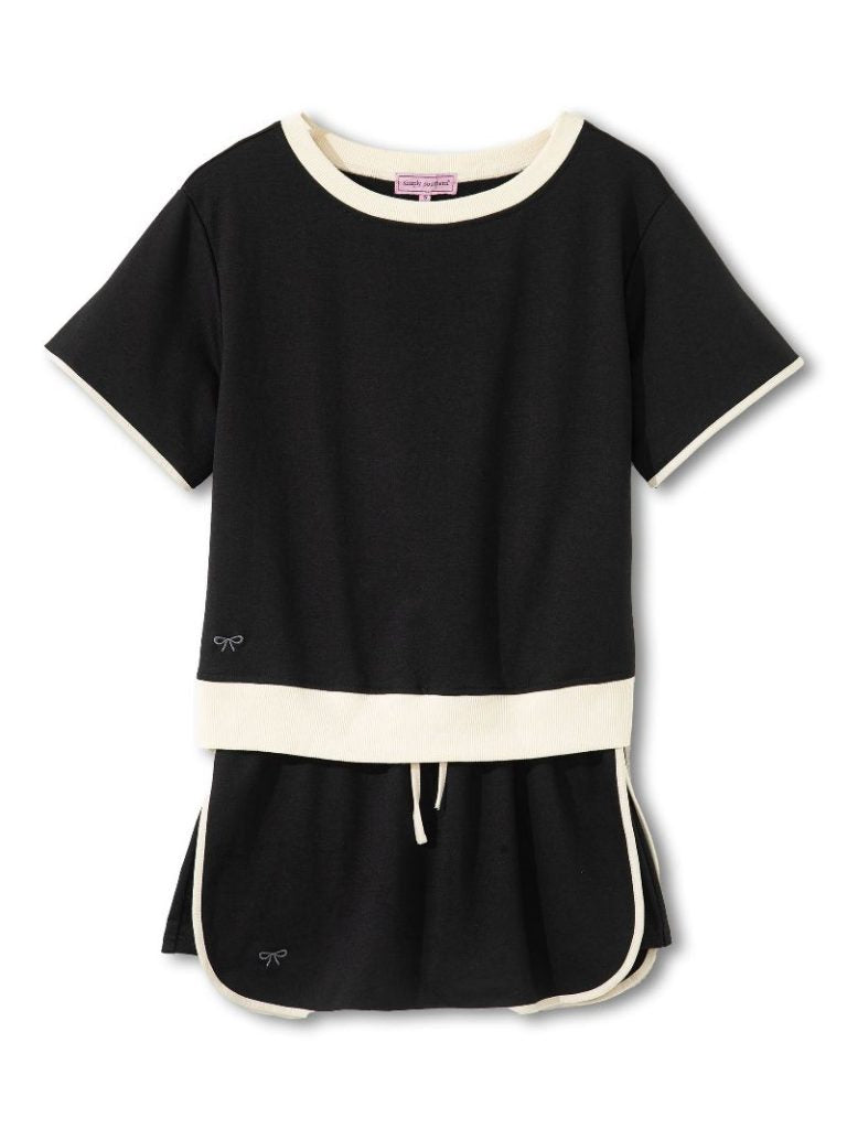 Simply Southern Black Activewear Set