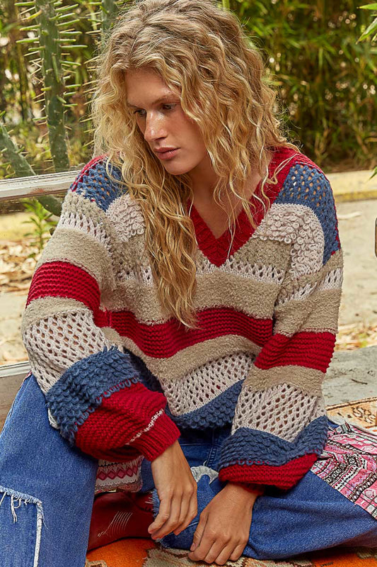 The Mindy V-Neck Sweater