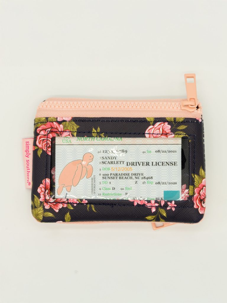 Simply Southern Rose ID Wallet
