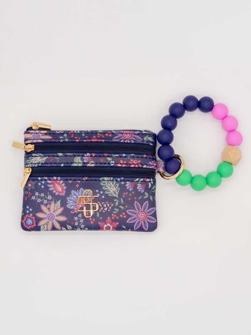 Simply Southern Special Flower Beaded Bangle Wallet