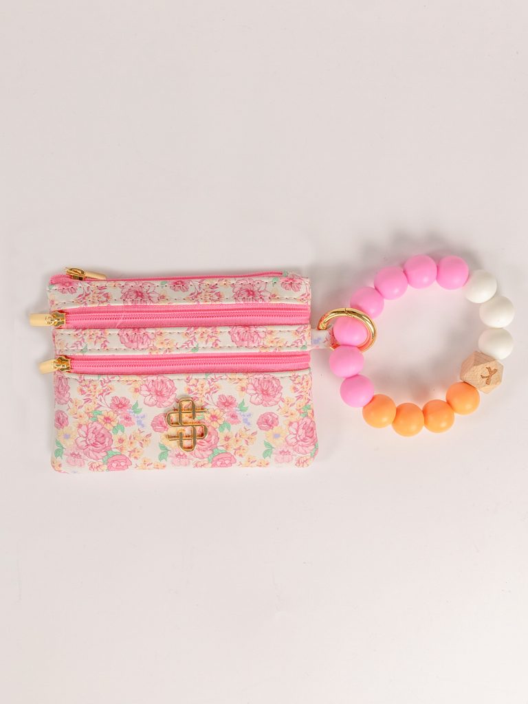 Simply Southern Light Bloom Beaded Bangle Wallet