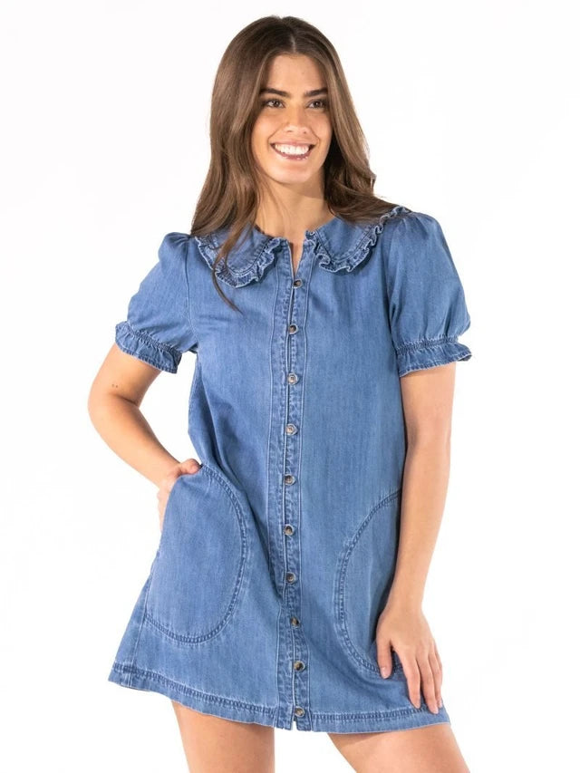 Simply Southern The Tara Denim Dress