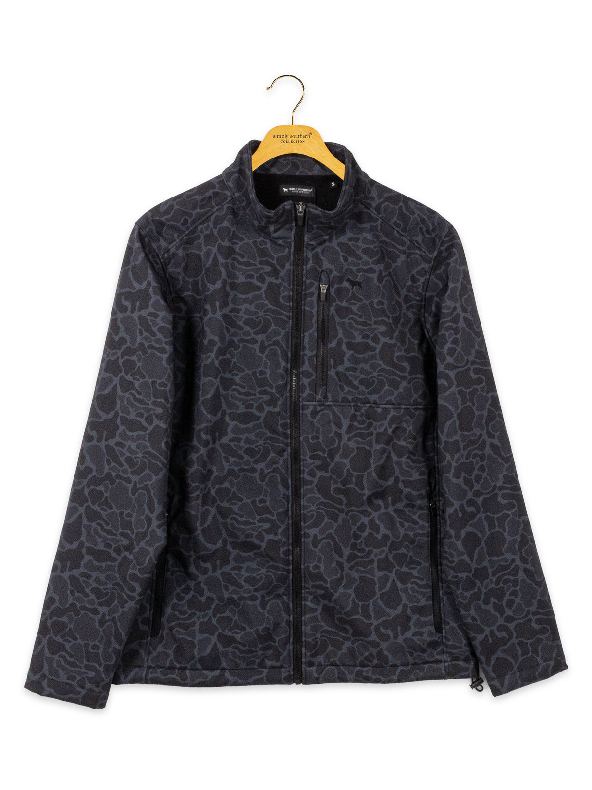 Simply Southern Mens Flex Shell Camo Jacket