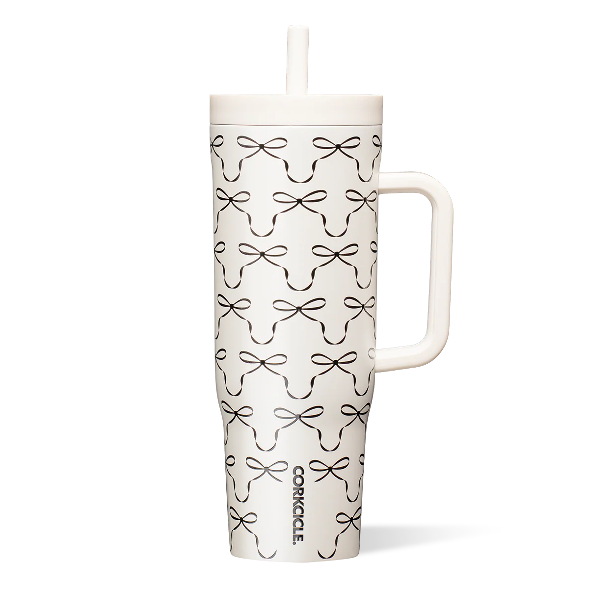 Corkcicle 40oz Leakproof Cruiser - Black Bows
