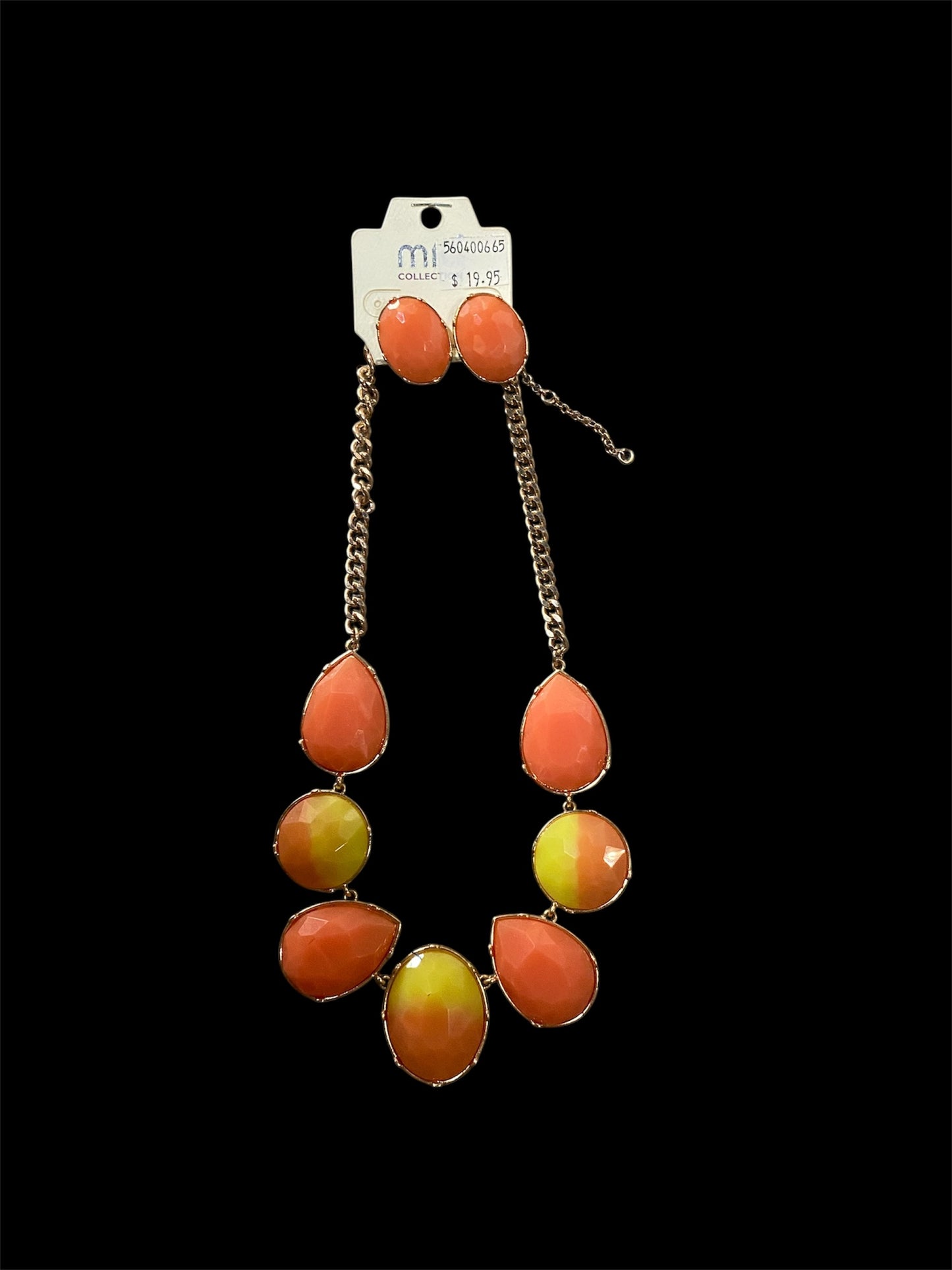 Citrus Burst Large Gem Necklace