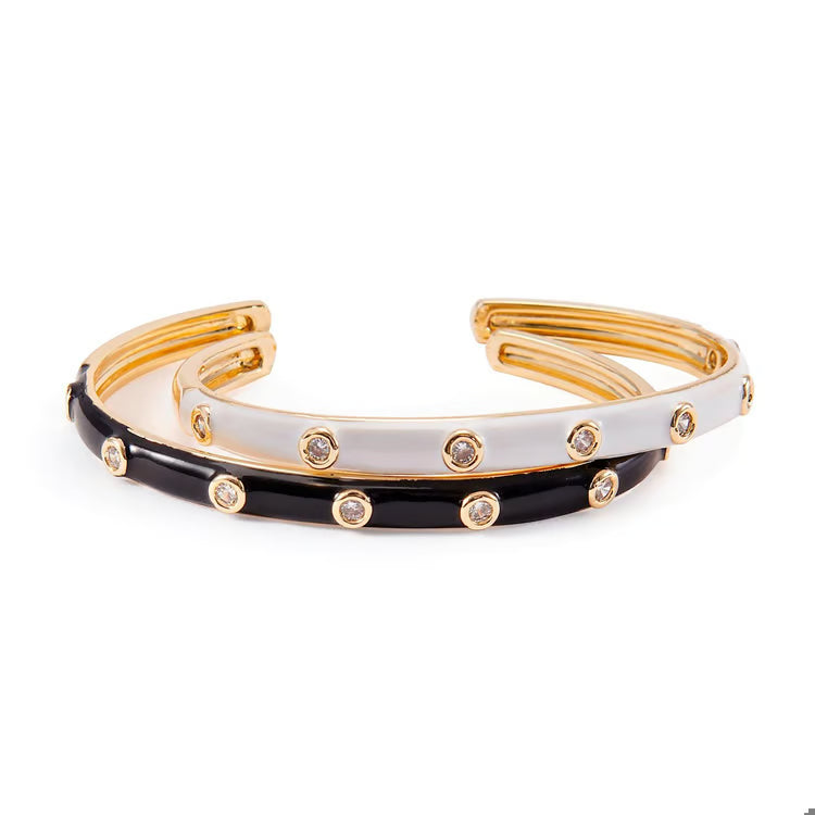 Diamonte Cuff Bracelet