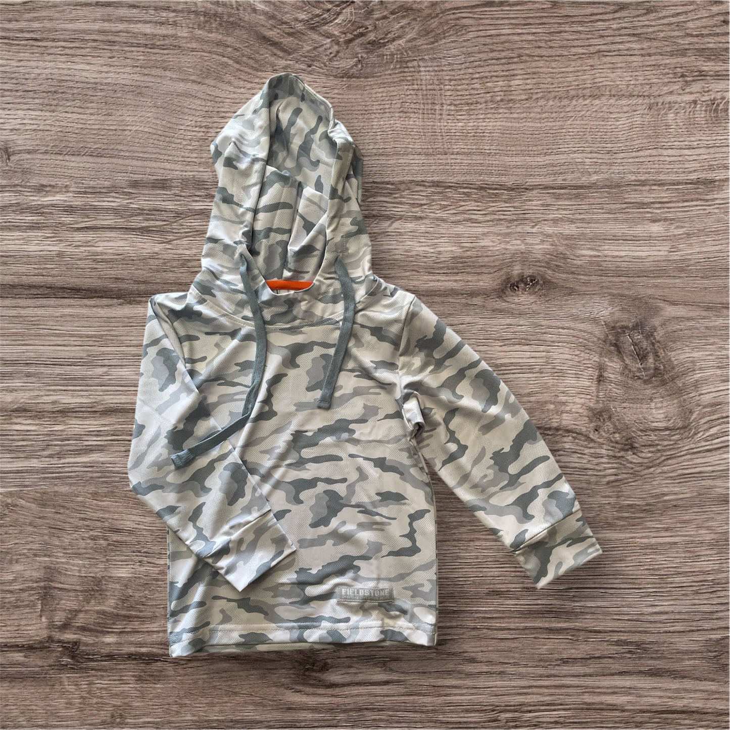 Fieldstone Youth Snow Camo Performance Hoodie