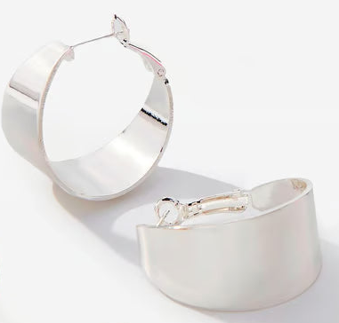 Stacy Hinged Hoop Earrings