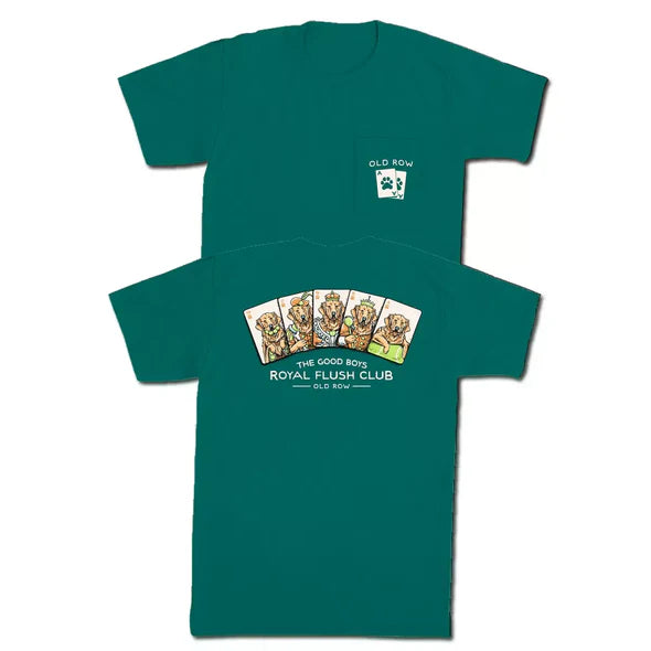 Royal Flush Pocket Tee Old Row