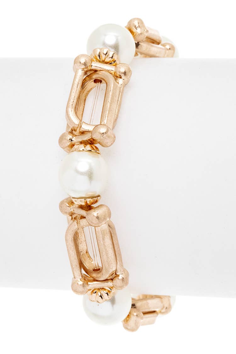 Pearl Link Iconic Stretch Bracelet