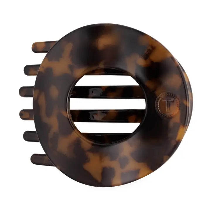 Flat Circle Hair Clip