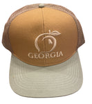 Peach State Pride gold green hat