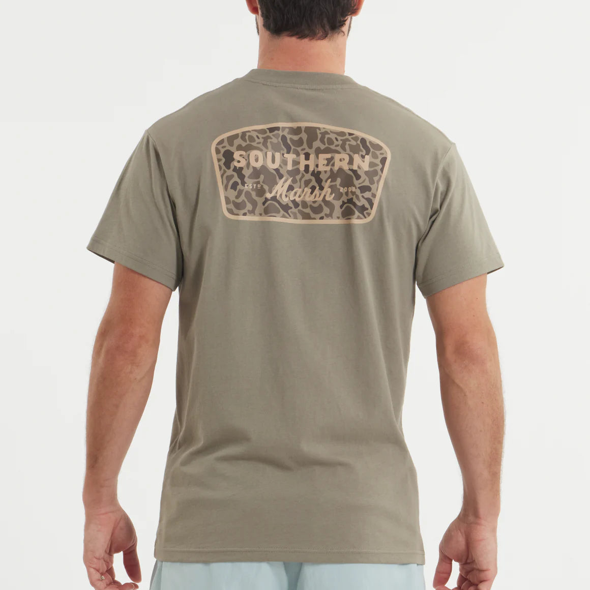 Southern Marsh Branding Retro Camo Tee