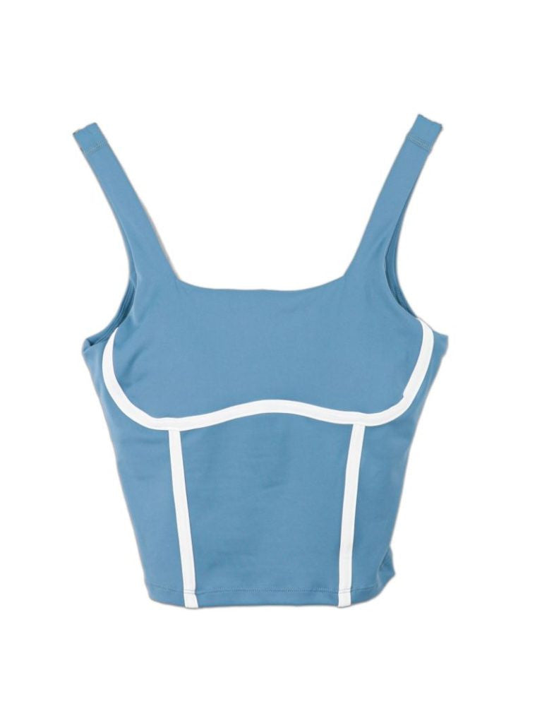 Simply Southern Sports Bra Blue