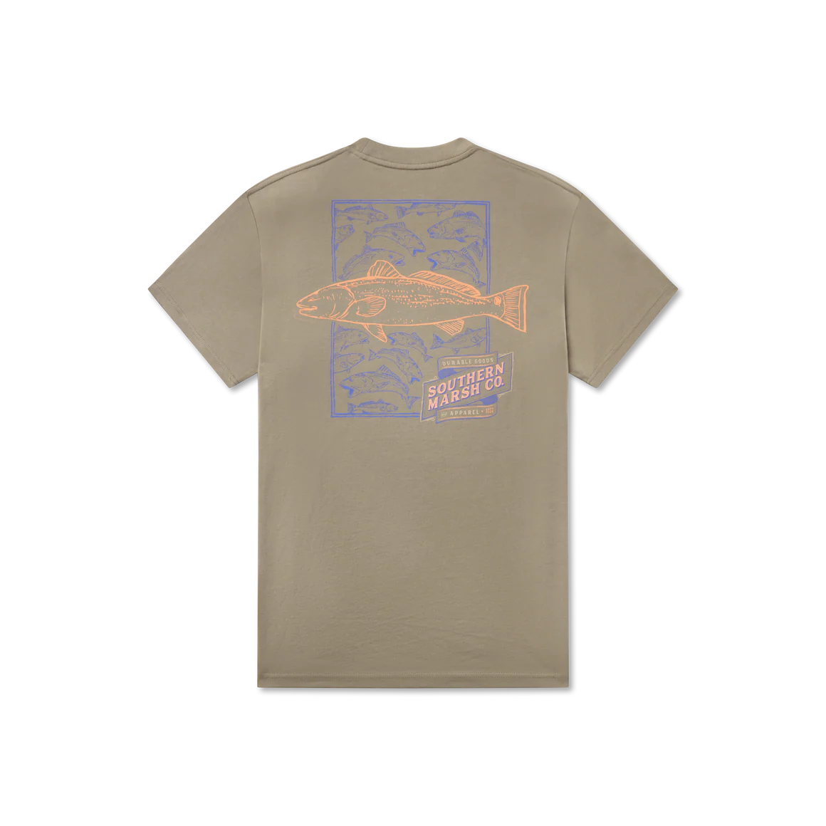 Southern Marsh Spotted Tee Stonewall Olive