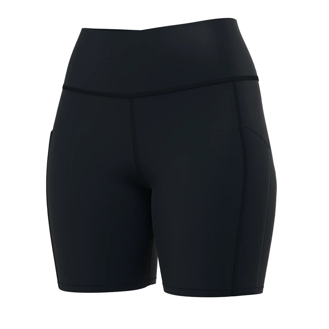 Local Girl Black Biker Shorts