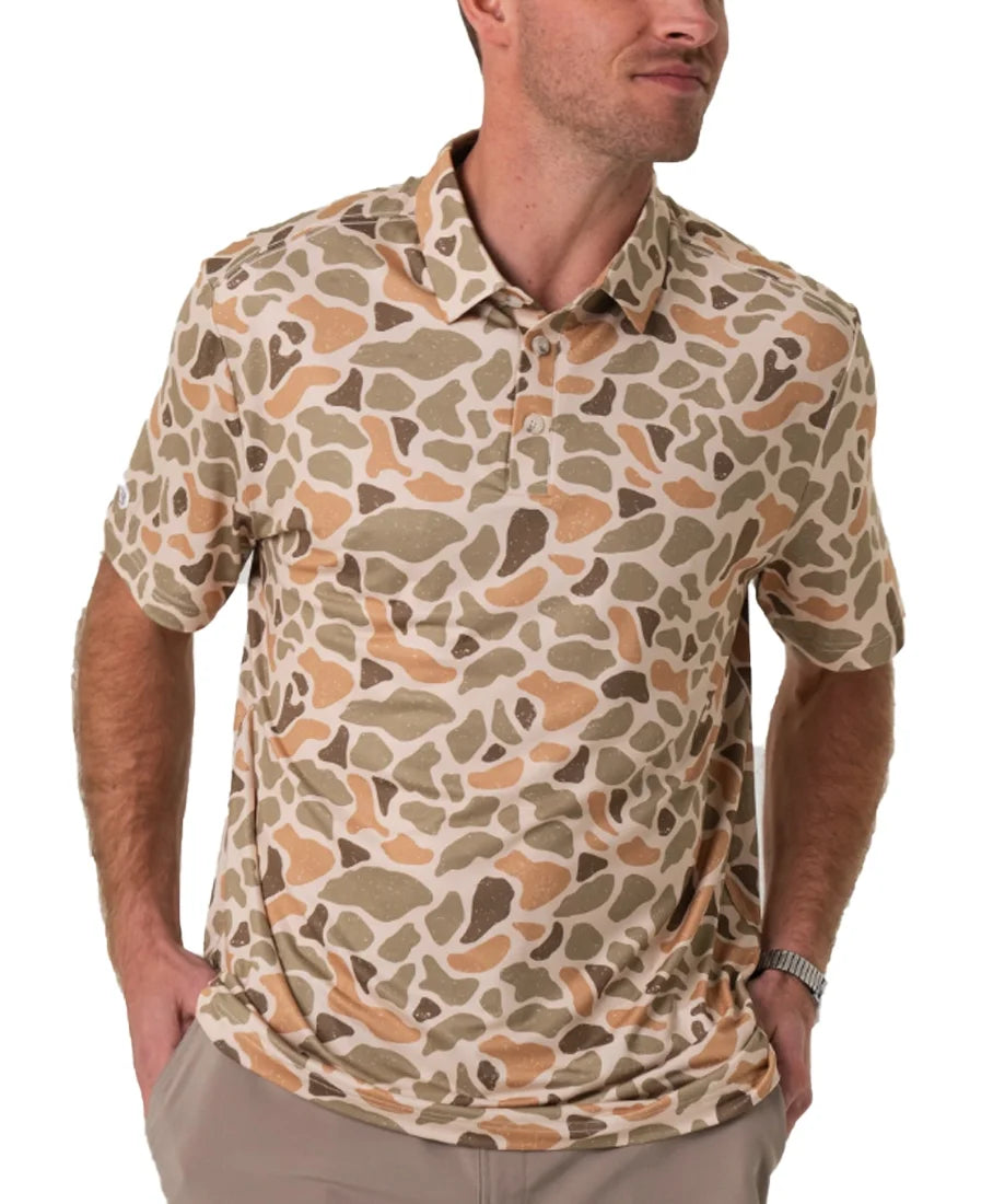 Burlebo Vintage Camo Polo