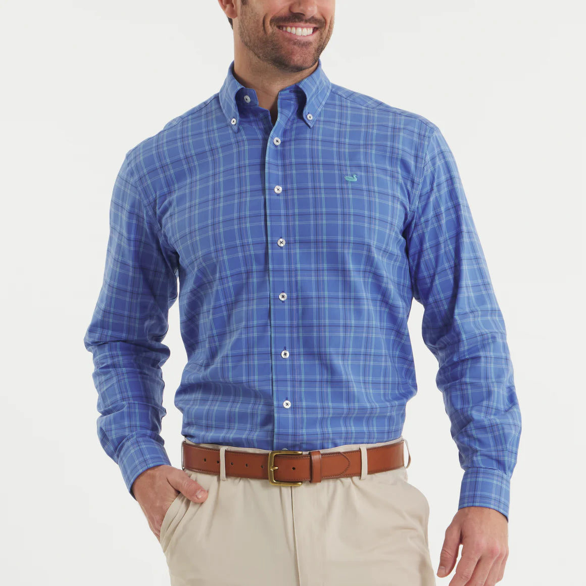 Southern Marsh Chatham Lines Performance Dress Shirt