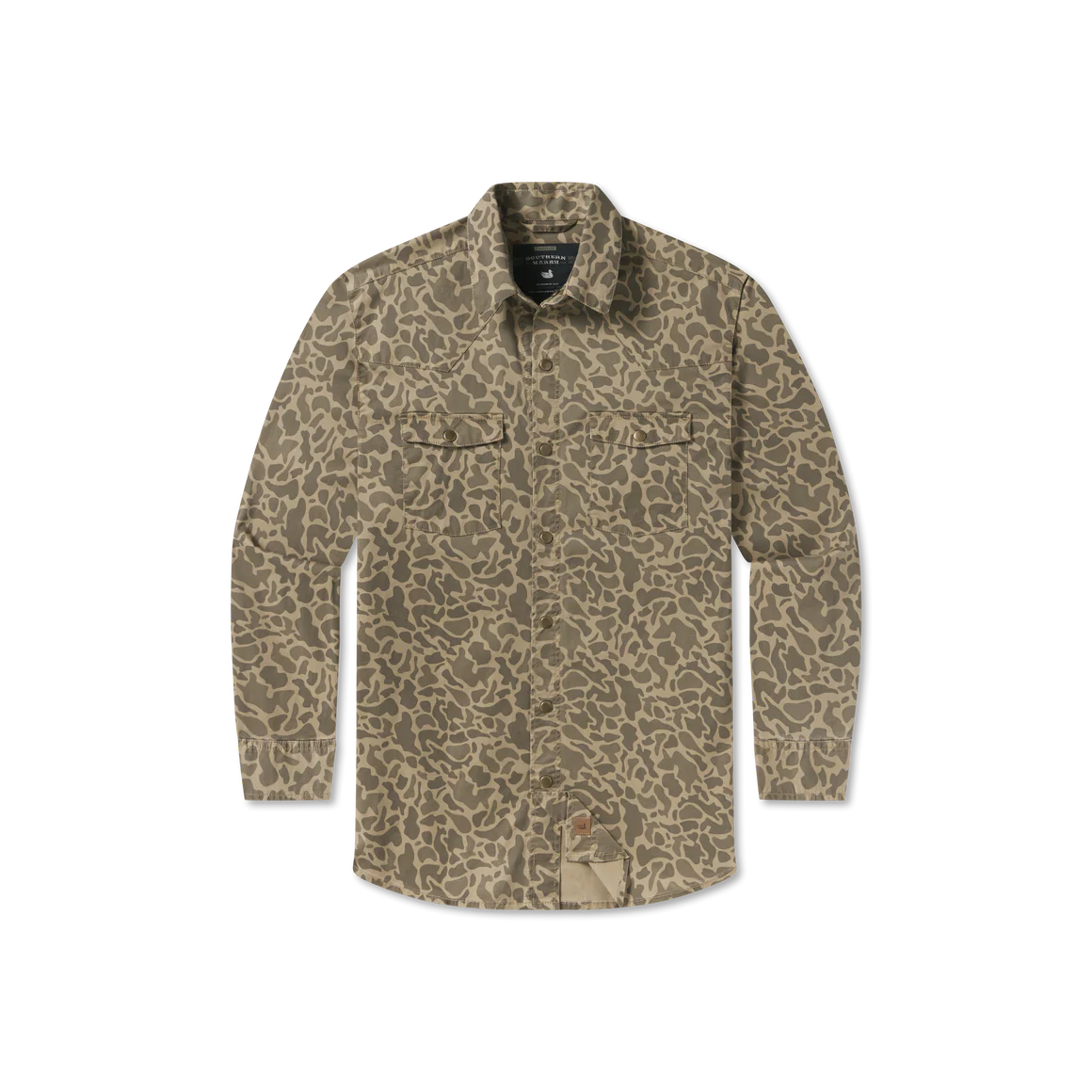 El Campo Performance Ranch Shirt stone brown