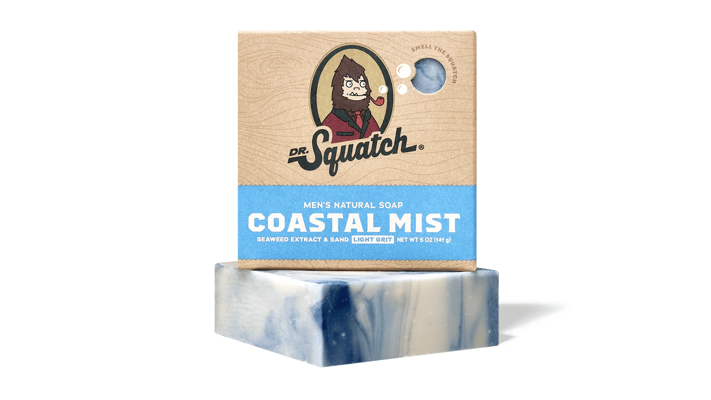 Dr. Squatch Coastal Mist Natural Soap Bar