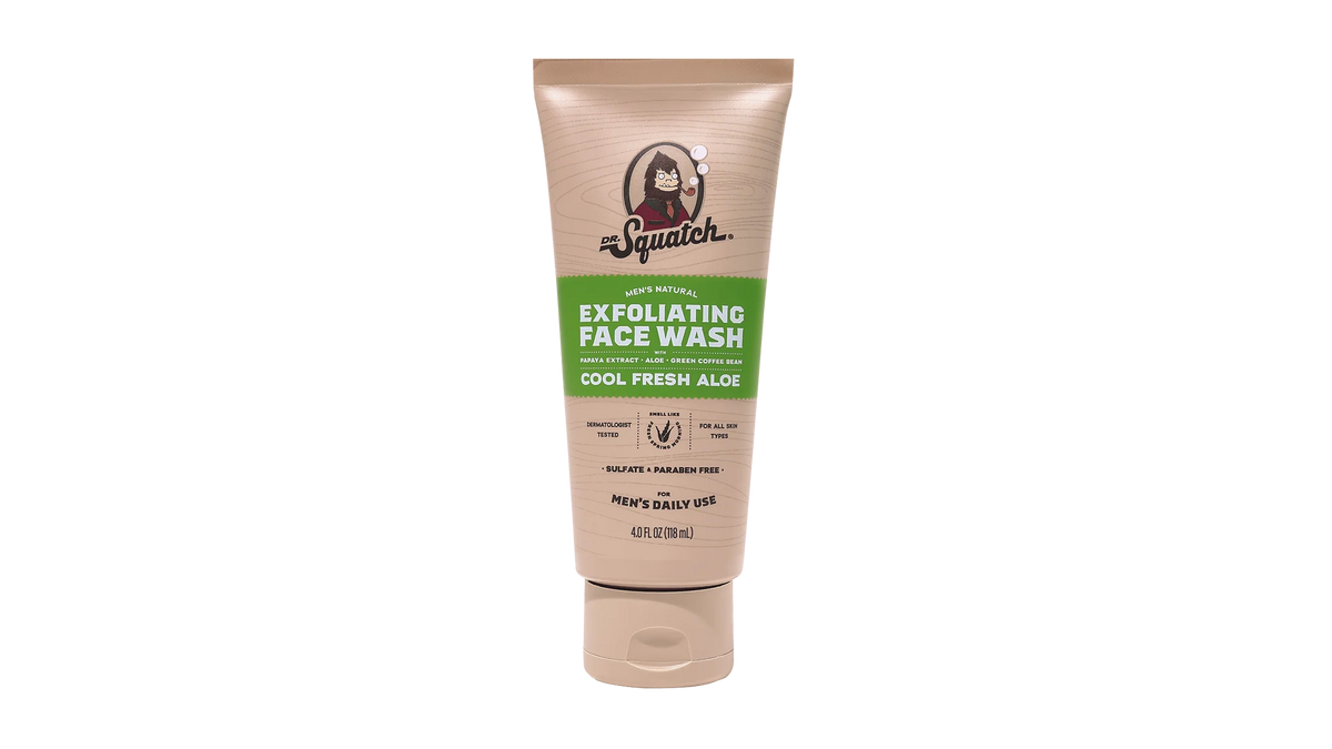 Dr Squatch Face Wash Cool Fresh Aloe