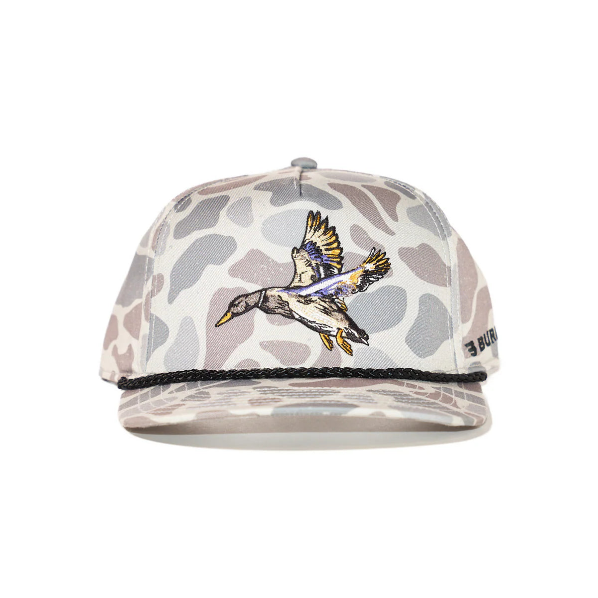 Burlebo Men's Diving Mallard Classic Deer Camo Hat