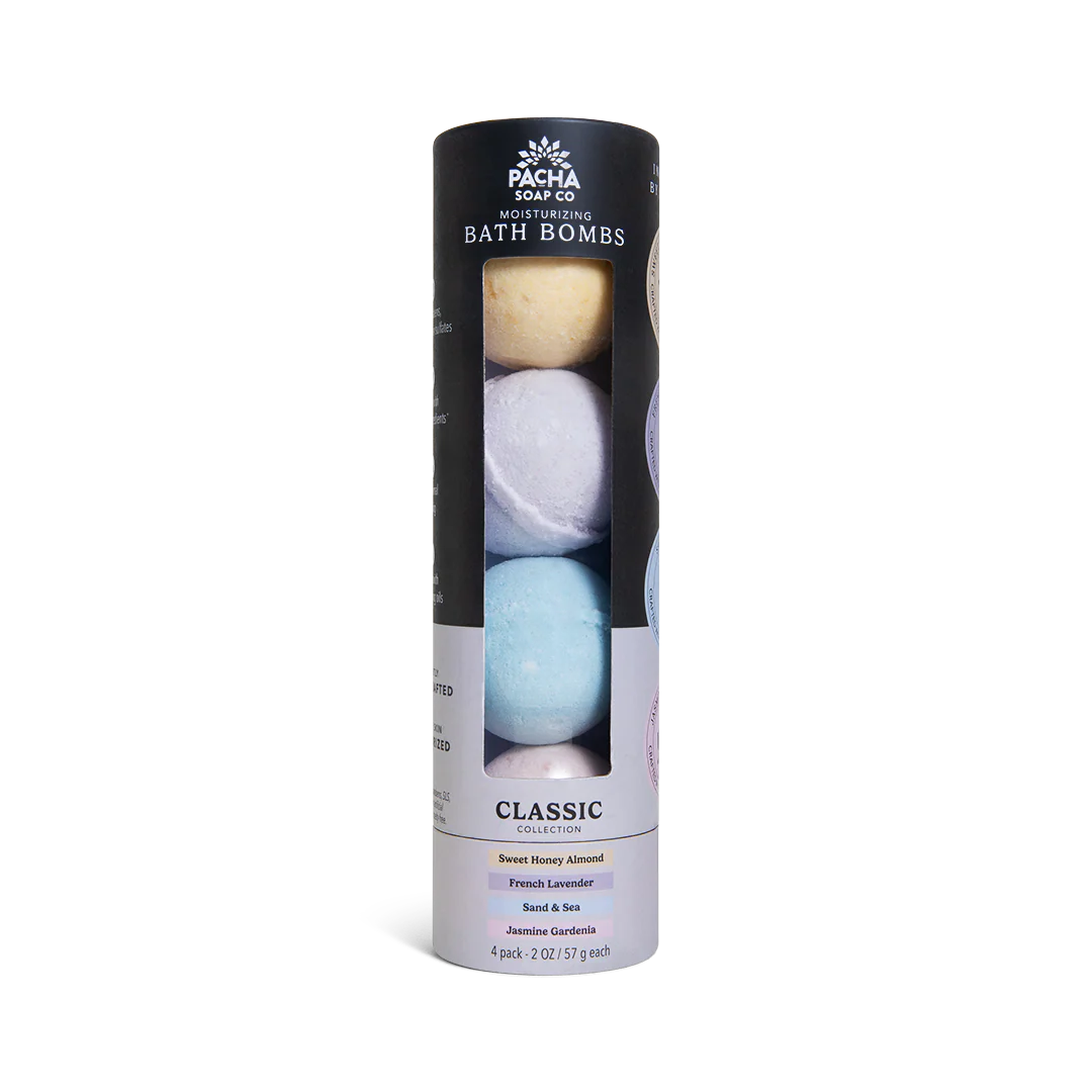 Pacha Soap Co Classic Bath Bomb Collection Pack