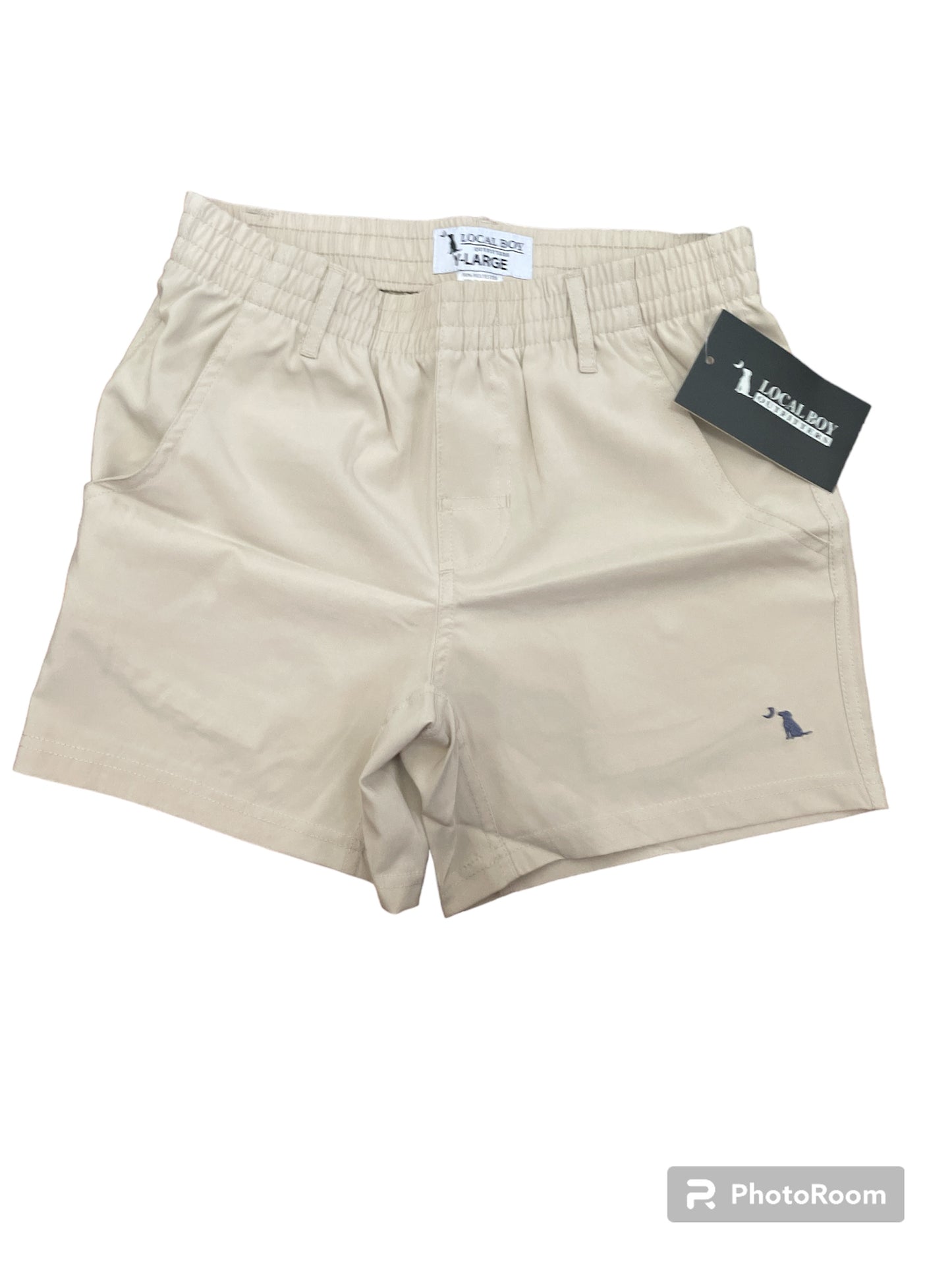 Local Boy Youth Khaki Volley Shorts