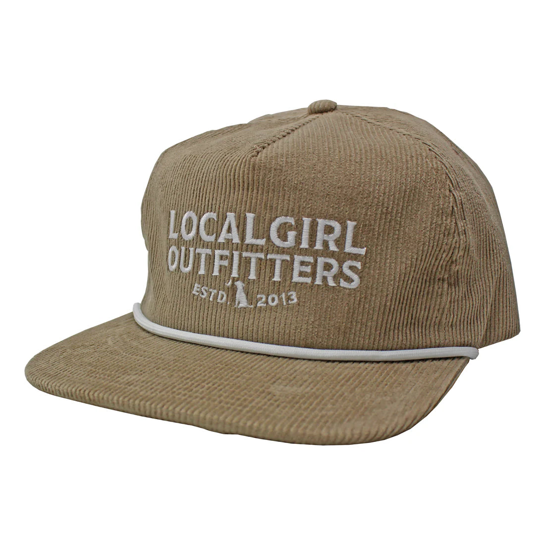 Local Girl ESTD. 2013 Corduroy Hat