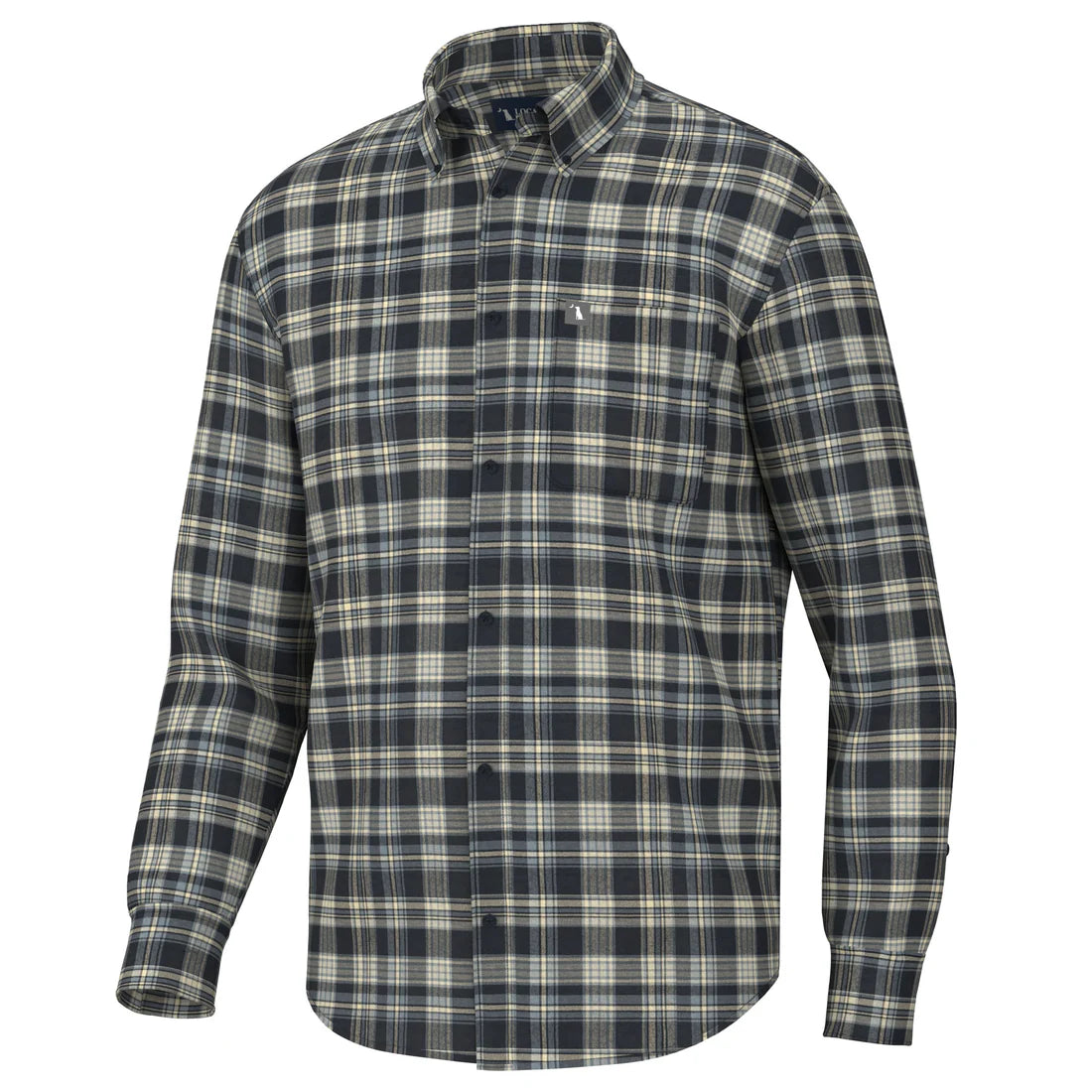 Local Boy Blue Zeigler Stretch Flannel