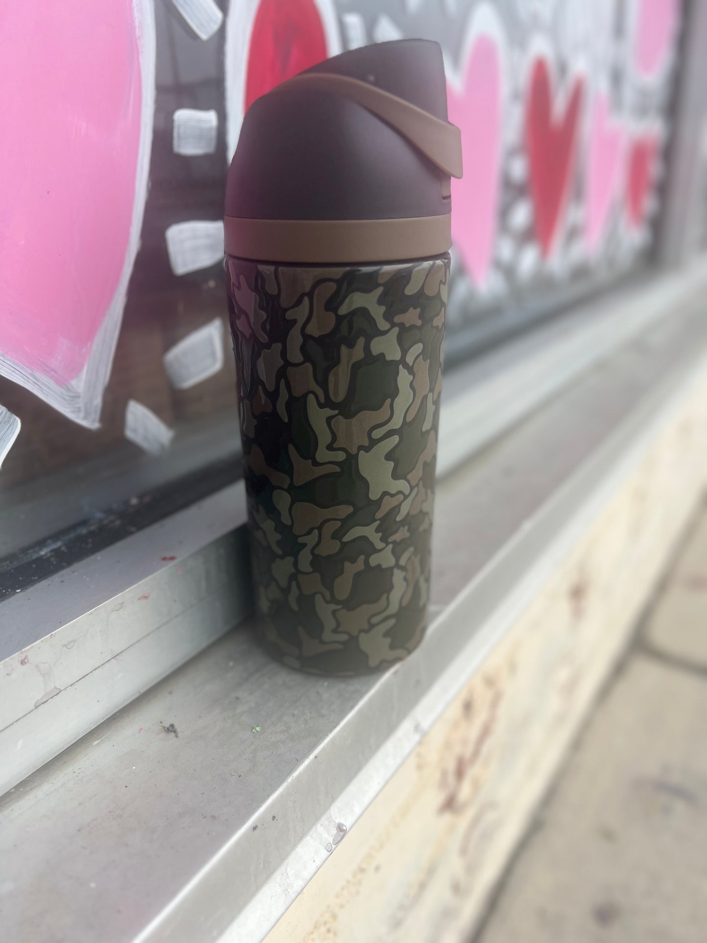 Jane Marie camo tumbler 16 oz