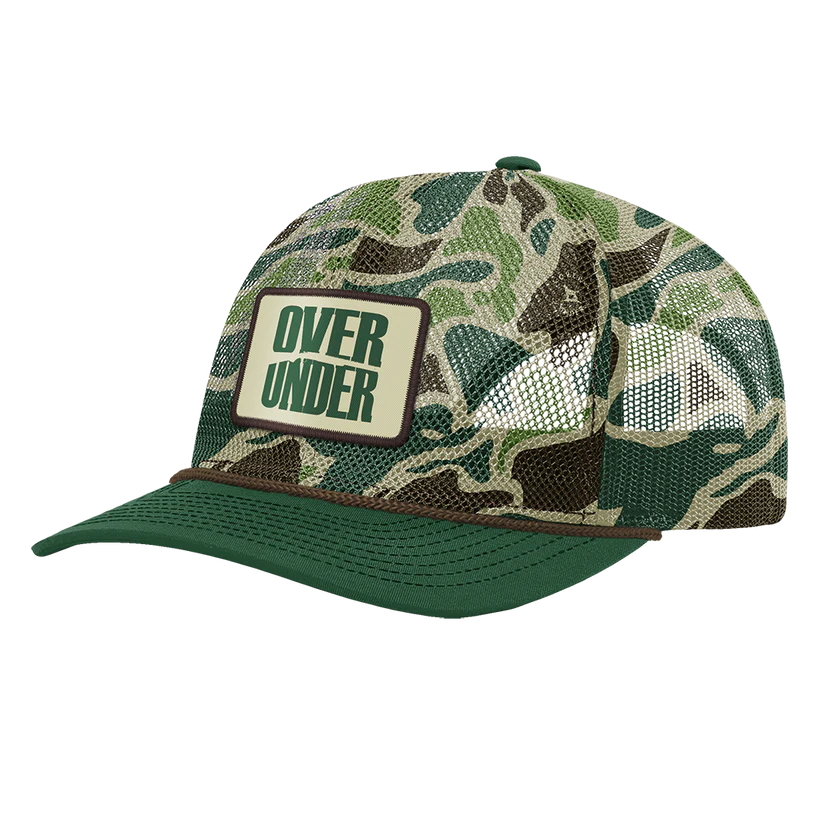 Over Under Greenback Camo Delta Mesh Cap