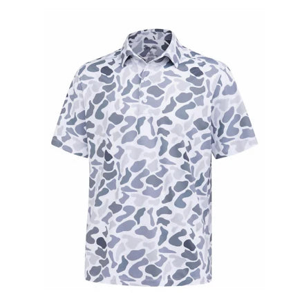 Meripex Youth Grey Camo Polo
