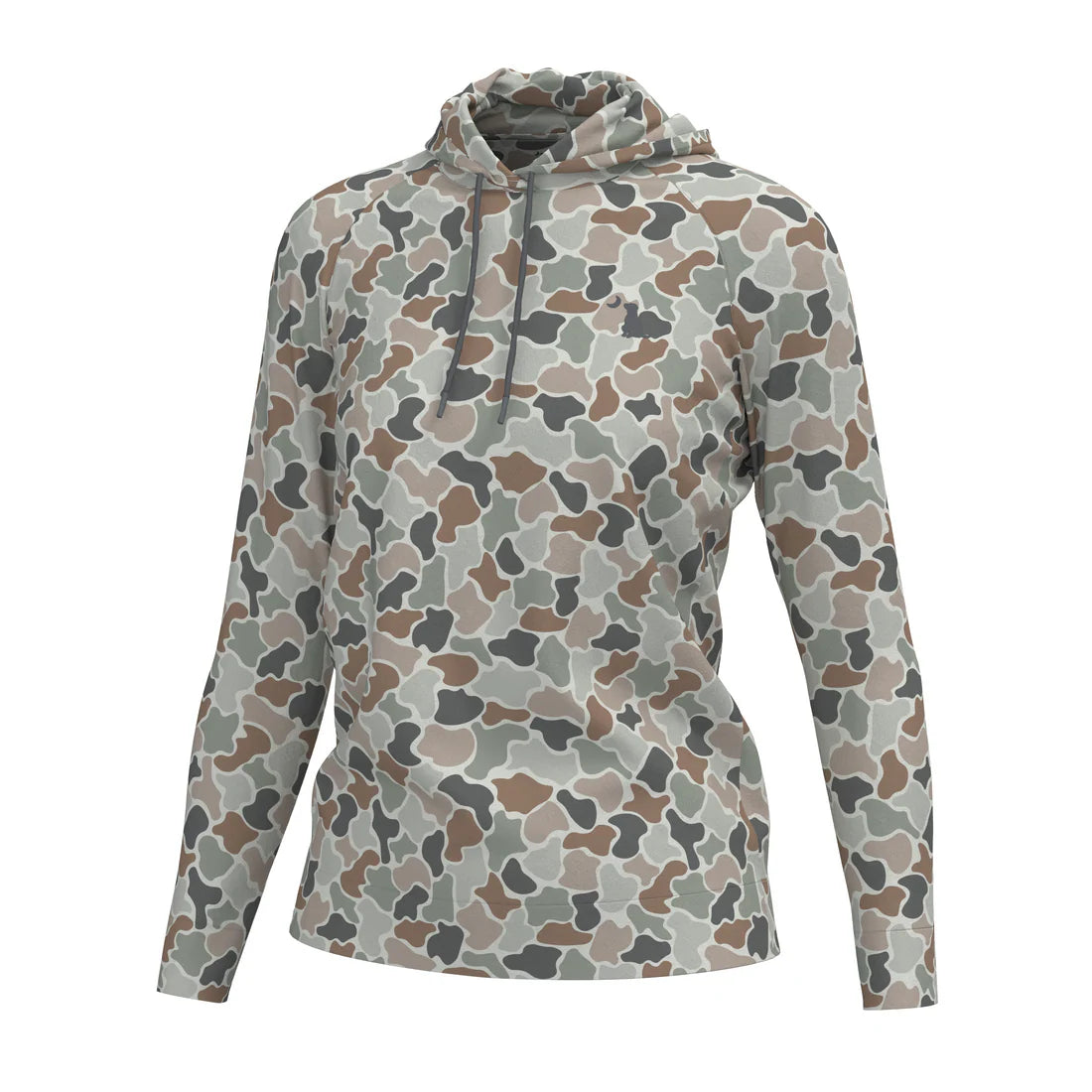 Local Girl Forest Camo Flora Hemlock Hoodie