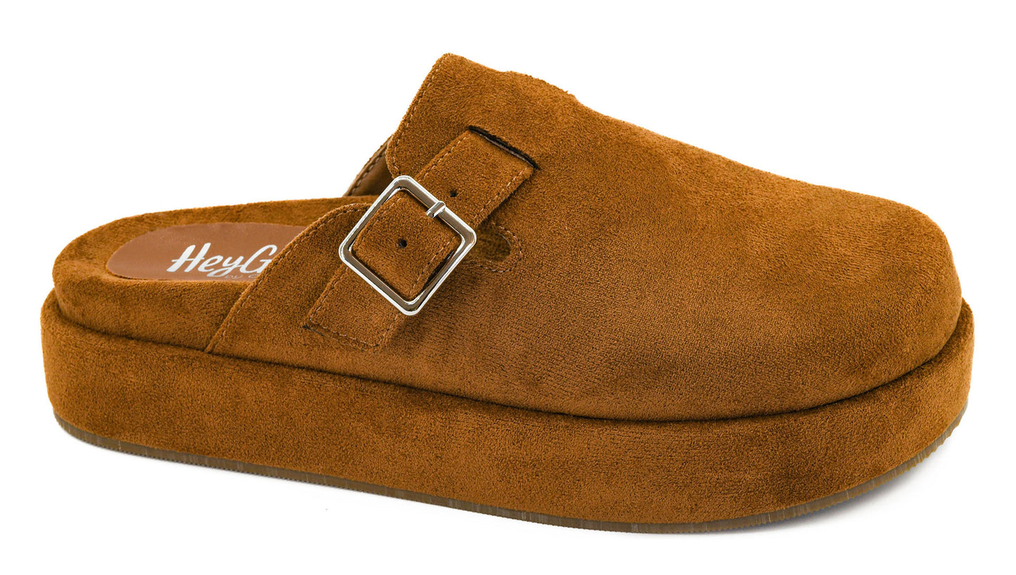 Corky's Tobaccco Faux Suede Holidaze Slip-ons