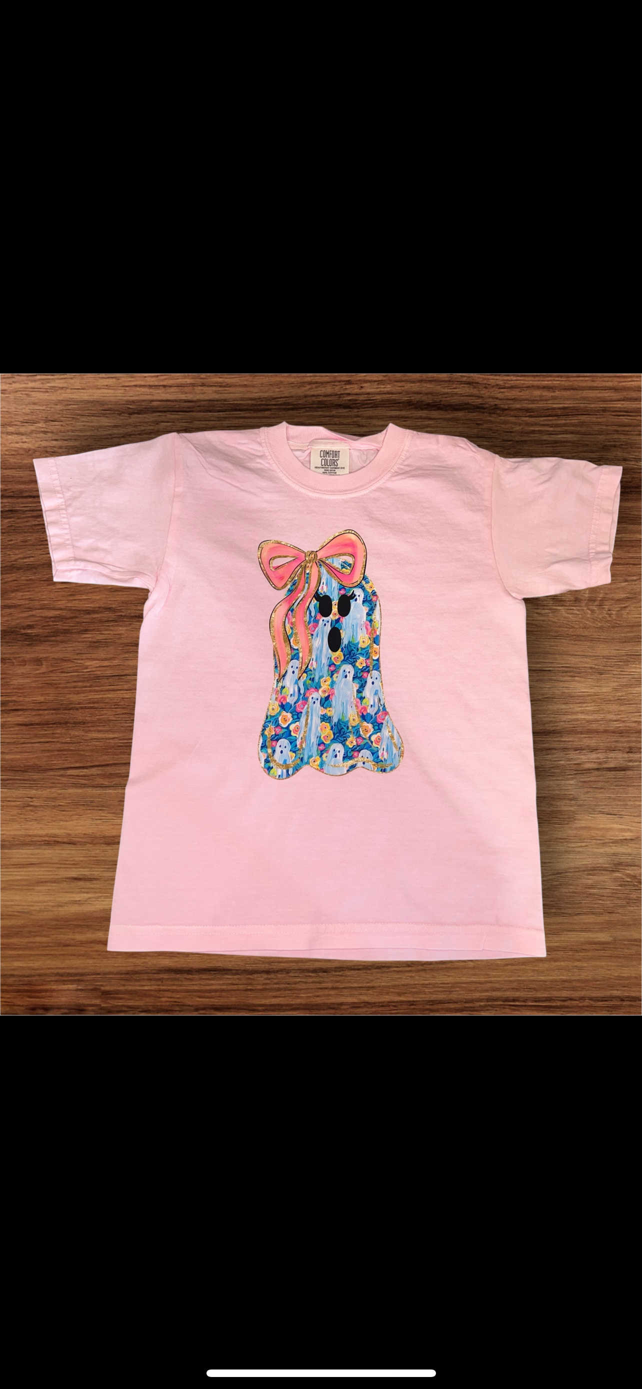 Simply You "Pretty Ghost" Pink Tee