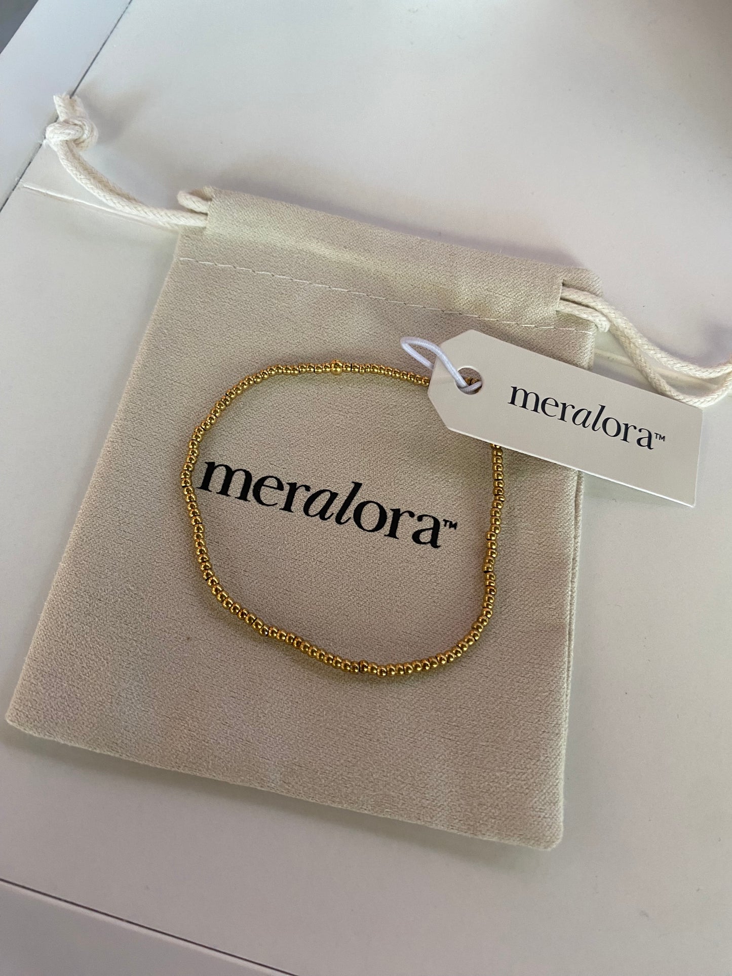 Meralora 3mm beaded Bracelet