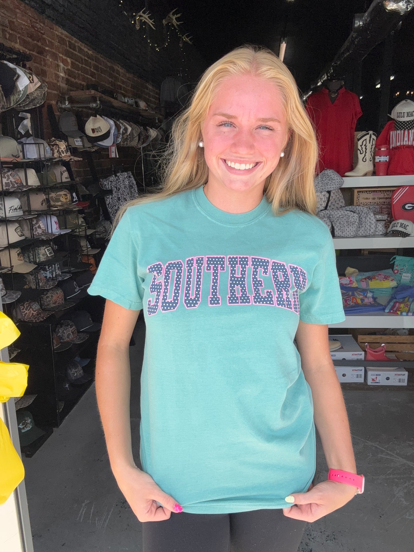 Southern Polka Dot Arch - Seafoam