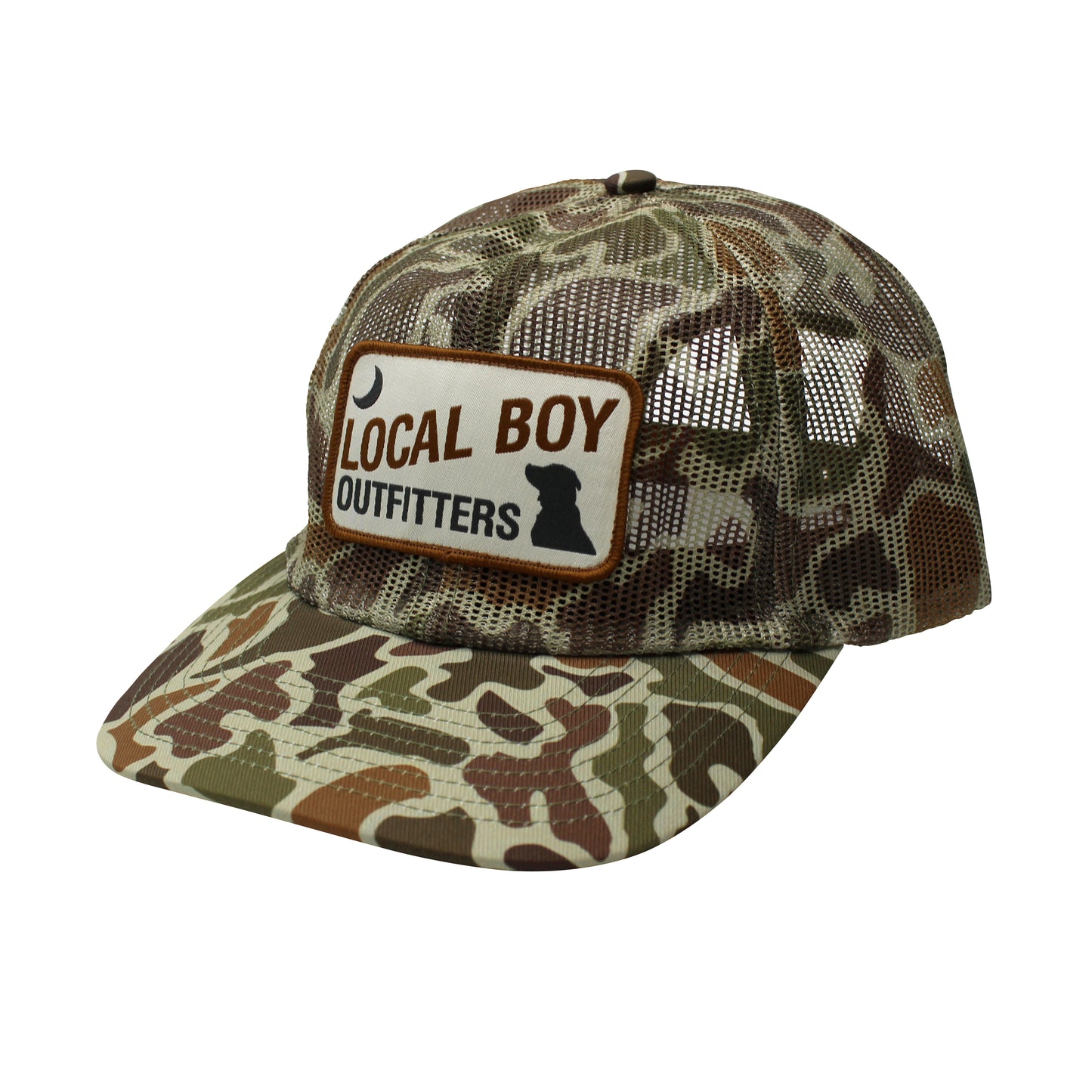 Local Boy Dog & Moon Patch Hat