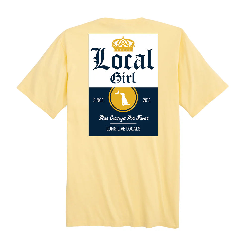 Local Girl Banana LGO Mas Cerveza SS Tee