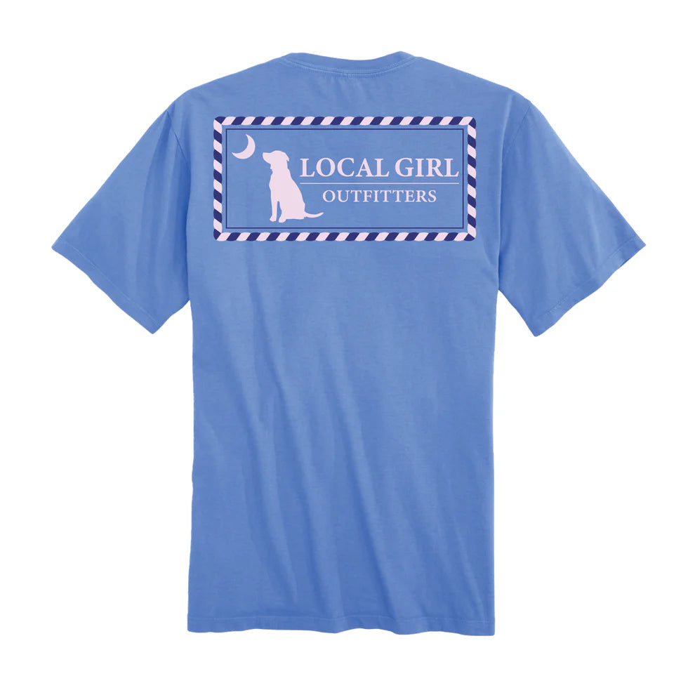 Local Girl Marina Lg Rope Plate SS Tee