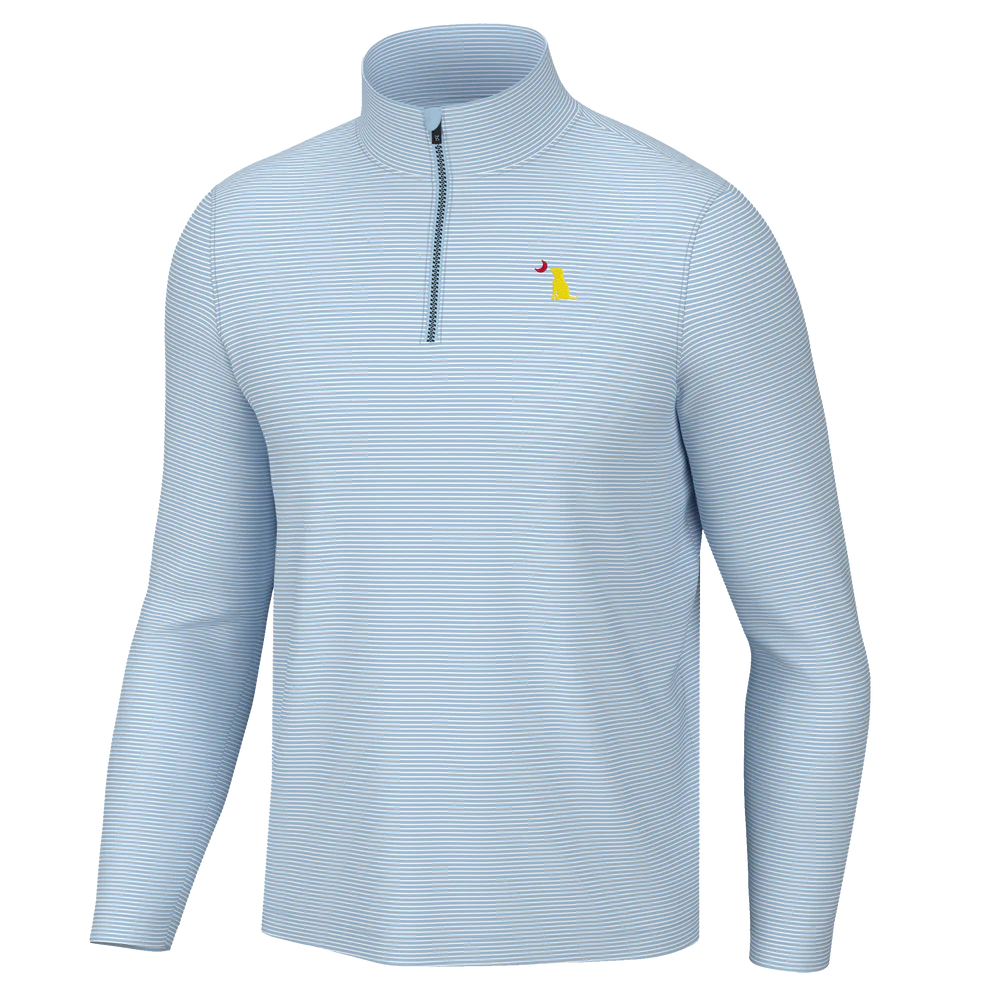 Local Boy Light Blue/White Athletic Quarter Zip