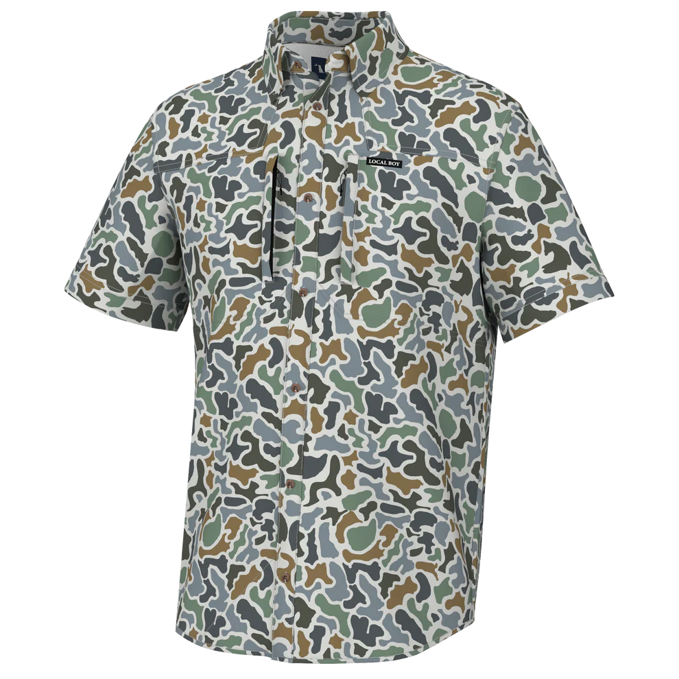 Local Boy Localflage Bluff Backcountry Fishing Shirt